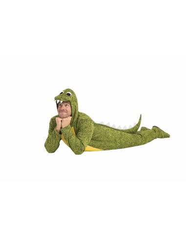 Fantasia Crocodilo & Dinossauro Tamanho L | Fantasias para Adultos O Rei do Carnaval